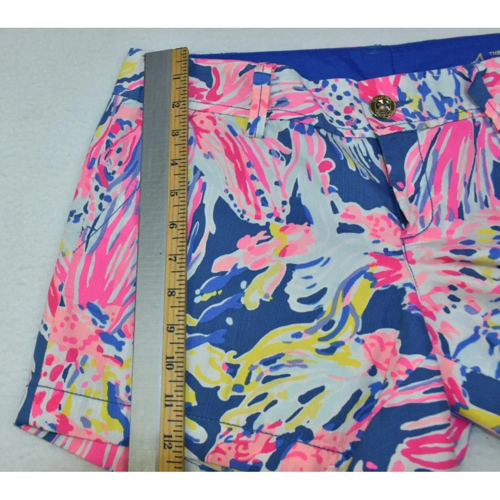 Lilly Pulitzer Callahan Women Shorts Size 4 Colorful Casual Short